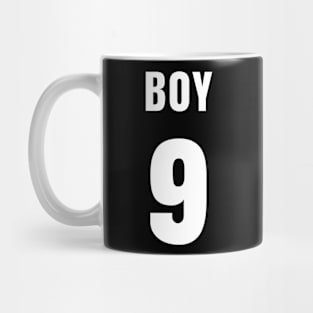 BOY NUMBER 9 FRONT-PRINT Mug